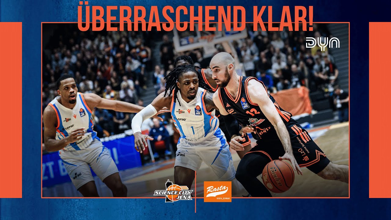 Highlights: Science City Jena - RASTA Vechta | easyCreditBBL I Dyn Basketball
