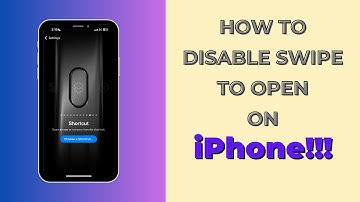 How To Remove Swipe Up to Open on iPhone 16/15 Pro Max
