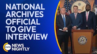 National Archives Official to Give Interview on Biden's Classified Documents | EWTN News Nightly