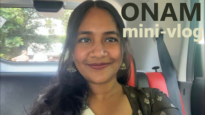 onam mini-vlog