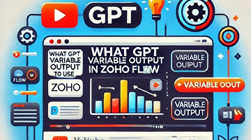 What GPT variable output to use  in Zoho Flow #automations