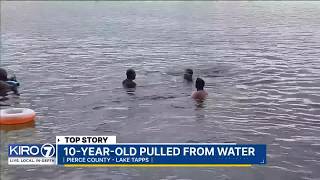 Bystanders rescue drowning 10-year-old girl at Lake Tapps
