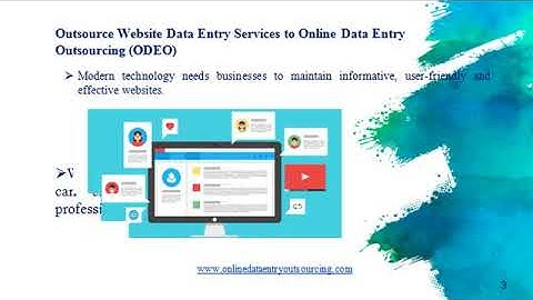 Website Data Entry Services, India | Online Data Entry Outsourcing (ODEO)