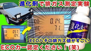 車検時の排ガス基準値を余裕でクリアするハチロク【TECART’S】