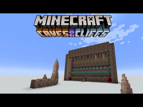 How to Build an Easy Automatic Pointed Dripstone Farm in Minecraft 1.17