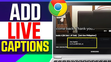 How to Add Live Caption in Google Chrome (2025)