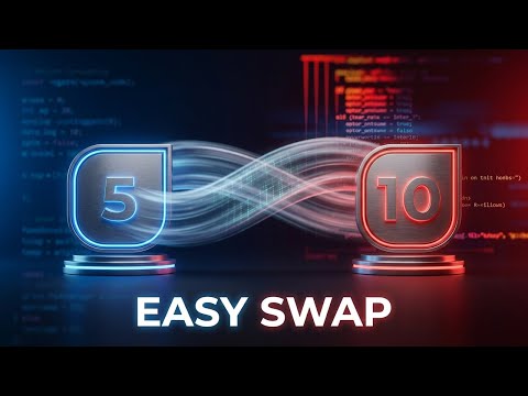 Swap Two Numbers Without a Temp Variable: Coding Interview Trick!