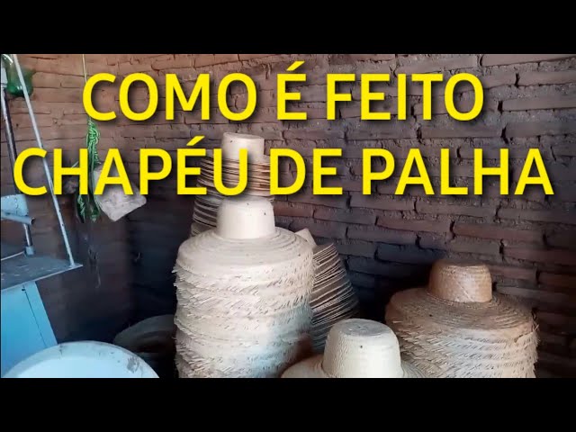 Chapéu de palha aceno aparar sólido