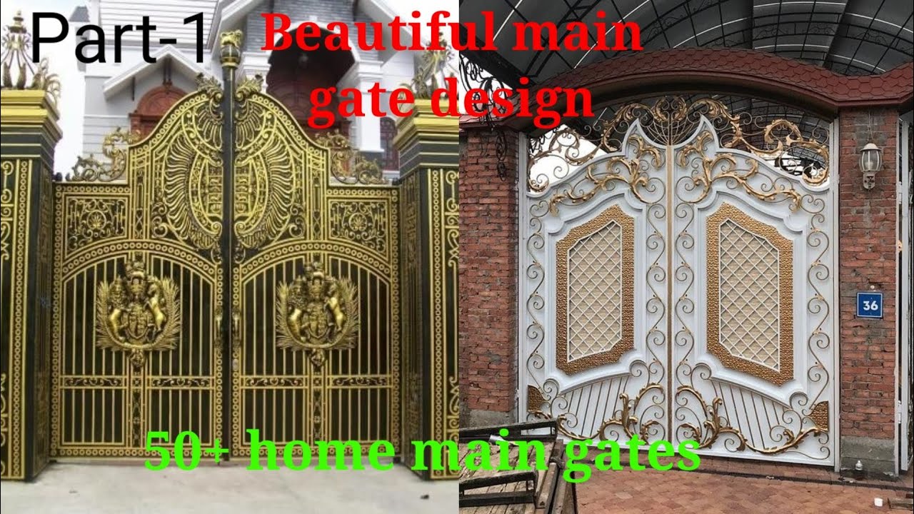 Home Gate Color Ideas : Main Gate Design Catalogue Design ...