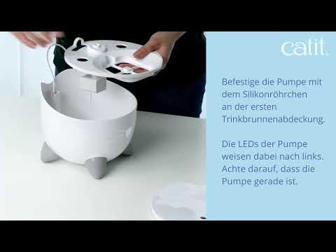 Catit - PIXI Trinkbrunnen - Aufbau