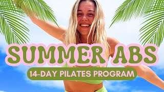 14-DAY PILATES ABS PROGRAM | Summer Pilates Challenge at Sweaty Studio screenshot 3
