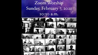 2.7.21 - ZOOM Worship