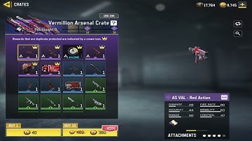 i got the red action as val in one pull - best crate luck in codm history