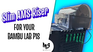 Super Slim Riser Elevate Your Bambu Lab P1S Without the Bulk