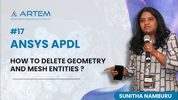 How to delete geometry and mesh entities? Ansys APDL#17 #shorts #trending #youtubeshorts #shortvideo