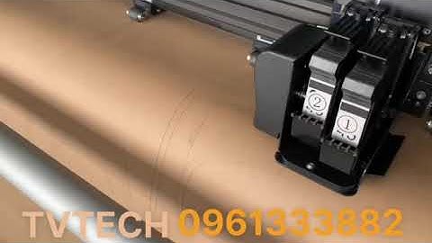 Máy in sơ đồ và cắt rập 2 chức năng