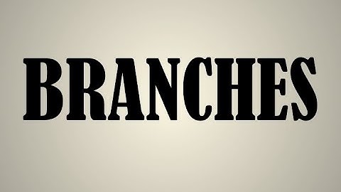 Learning GitHub: Branches