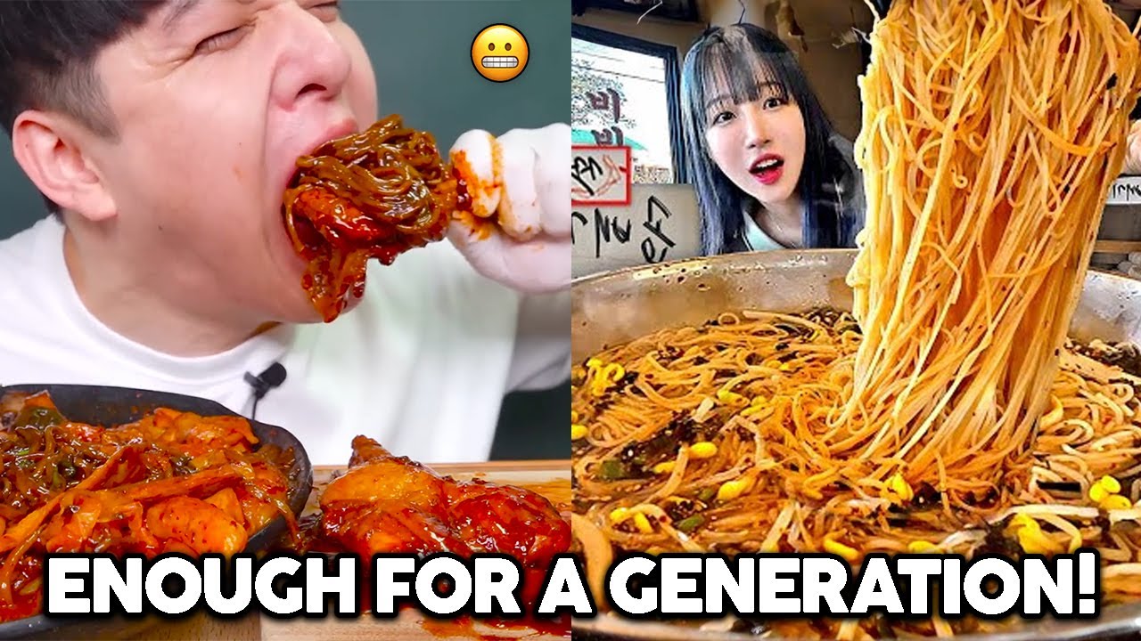 Mukbangers EATING ENOUGH TO FEED A WHOLE GENERATION 😳