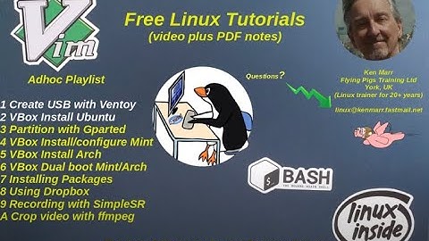 Using Gparted to partition a drive