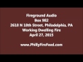 4-27-15, 2618 N 18th St, Philadelphia, PA, House Fire