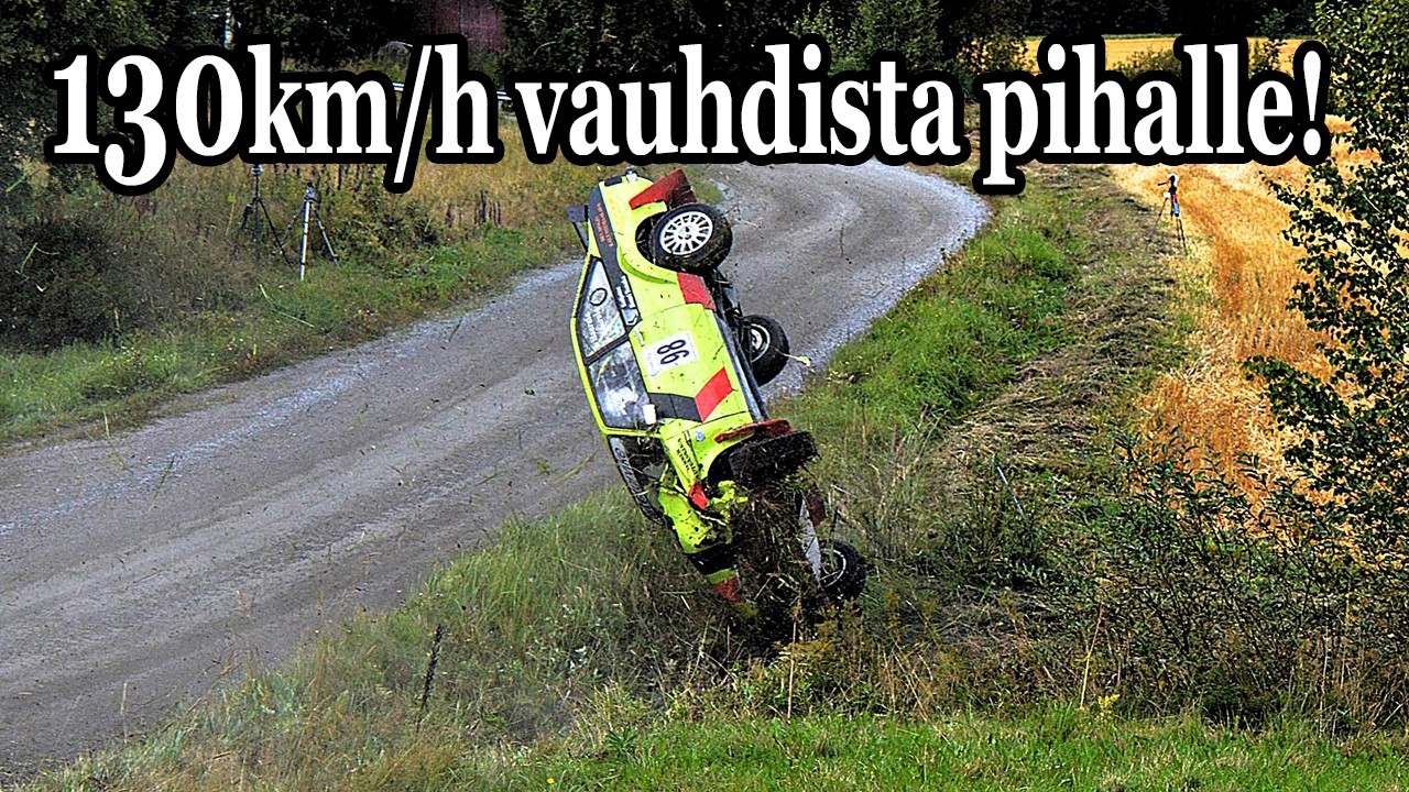 318hp Duratec Escort Crash!