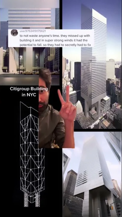 45 seconds on the Citigroup Tower #architecture #engineering #CitigroupCenter #DianeHartley