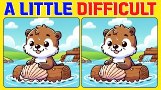 🧠🧩Spot the Difference | Brain Workout 《A Little Difficult》 by Captain Brain 8,835 views 4 days ago 10 minutes, 17 seconds