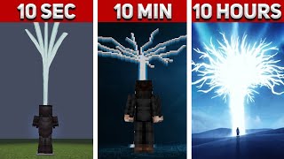 Paths in MINECRAFT: 10 Hours, 10 Minutes, 10 SECONDS!