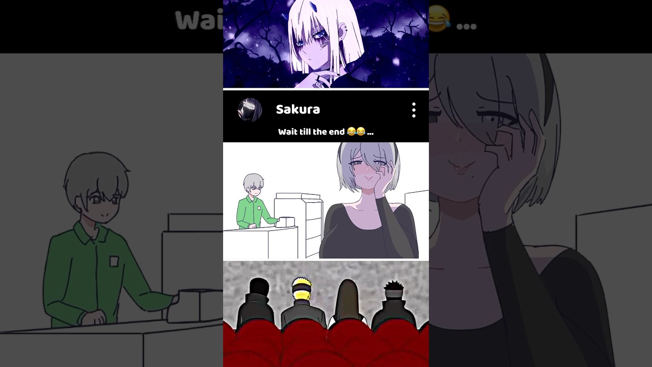 Naruto squad reaction on funny video 😂😂😂