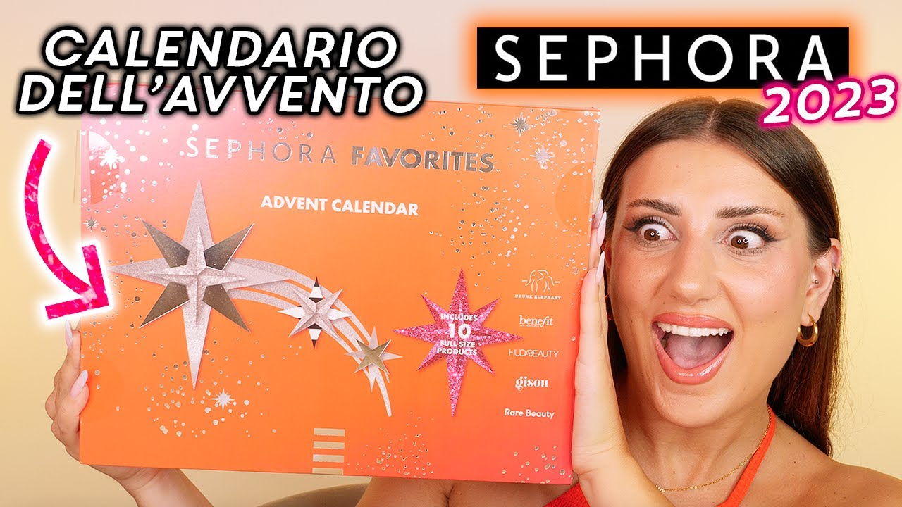 CALENDARIO DELL'AVVENTO SEPHORA 2023 🎁 YouTube