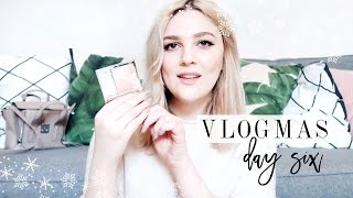 MAKEUP HAUL \& CHRISTMAS SHOPPING | Vlogmas Day 6 | I Covet Thee