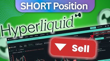 How to Open Sell/Short Position on Hyperliquid - Full Step by Step Tutorial