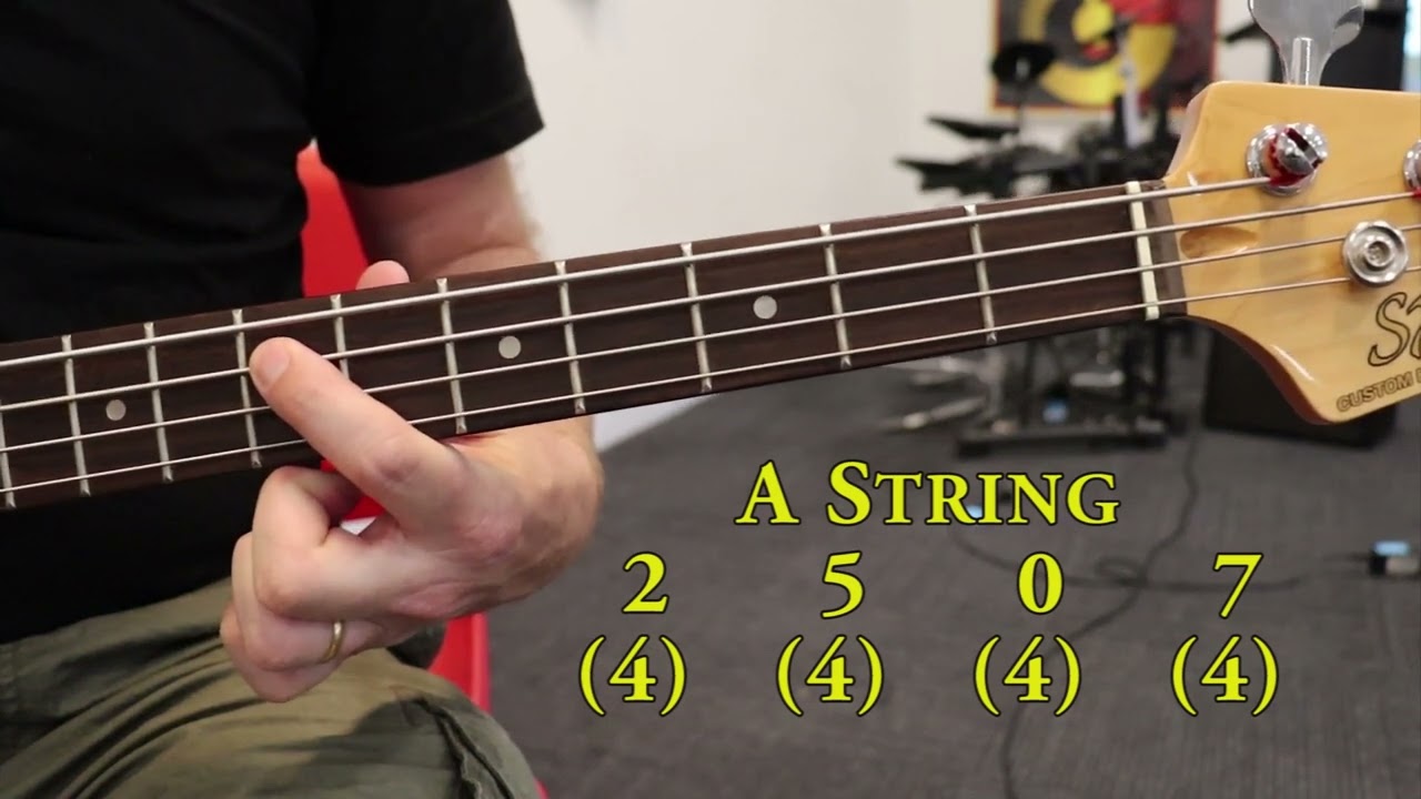 Radioactive - Bass - How to Play