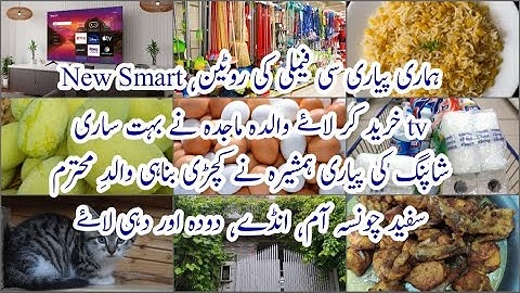 ❤️Metro Store Sa Etna Bada TV Le Liya💫NEW 65 Inch 4K HQLED TV Unboxing 2024🔥Google TV🥭Mango Party Ke