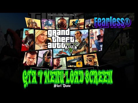 New Gta V Menu Load Screen For Gta Sa Android - YouTube