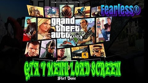 New Gta V Menu Load Screen For Gta Sa Android