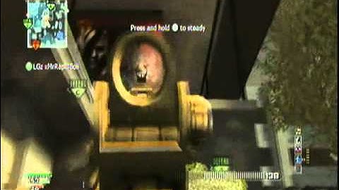 First Gameplay!! CoD MW3 Wii Online Domination MOAB Gameplay (M4A1)