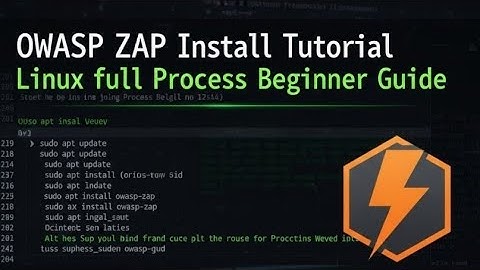 OWASP ZAP Installation on Linux | Step-by-Step Web Pentesting Guide (Part 1)