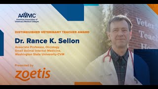 AAVMC Distinguished Teacher Award, presented by Zoetis - Dr. Rance Sellon