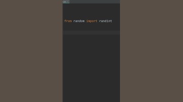 Generate 5 different random integers in Python #Shorts