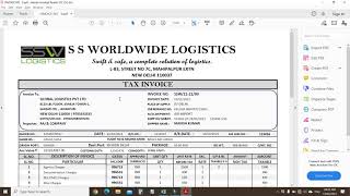 SLT e-XCEL:  Account Billing Software for Logistics, CHA And Freight Forwarder and Clearance screenshot 3