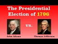 The American Presidential Election of 1796