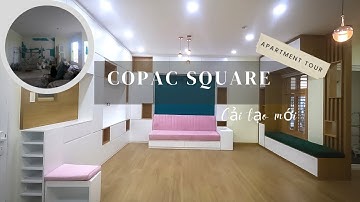 Cải tạo chung cư cũ theo phong cách tối giản | Copac Square 2 phòng ngủ có bồn tắm nằm | Lio Decor