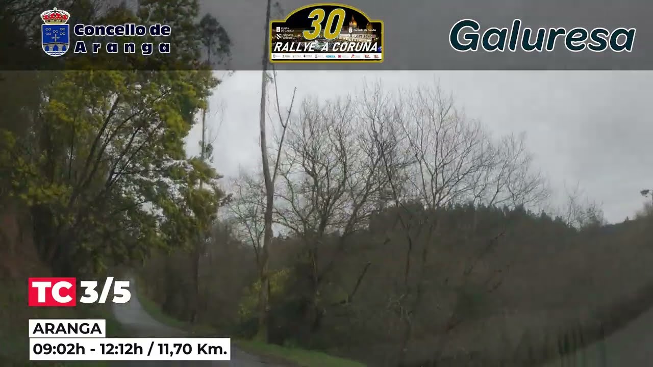 30º Rallye de A Coruña - TC 3/5:Aranga (Galuresa)