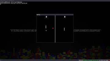 I Made a Pong Clone Written in Python!