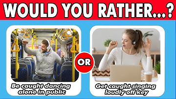 Would You Rather? || Embarrassing Situations Edition! 😰