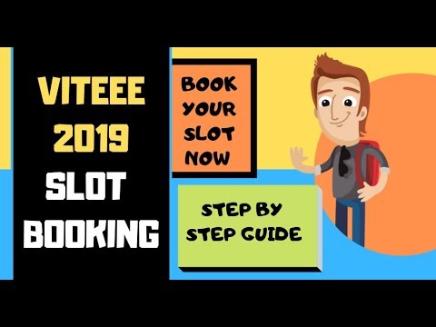 VITEEE 2019 | How To Book Your Slot