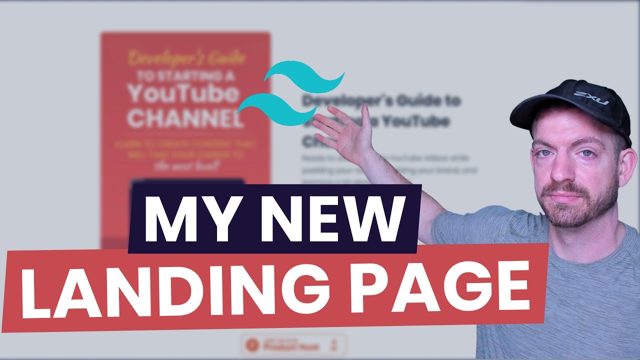 Tailwind CSS Crash Course - How I Built My New Product Landing Page