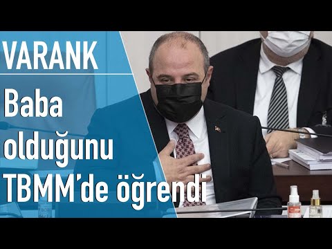 Sanayi ve Teknoloji Bakanı Varank, eşinin doğum haberini TBMM'de bütçe görüşmesinde aldı