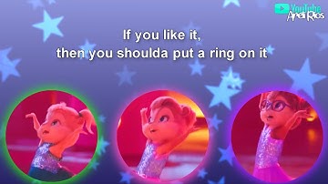 Thumbnail of The Chipettes - "Single Ladies (Put a Ring On It)" [Lipsync/Lyric video]
